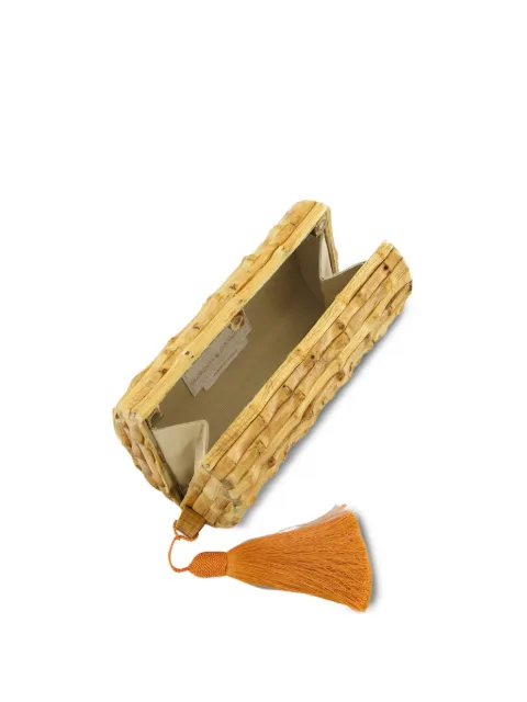 Glorinha Paranaguá Tania G tassel clutch