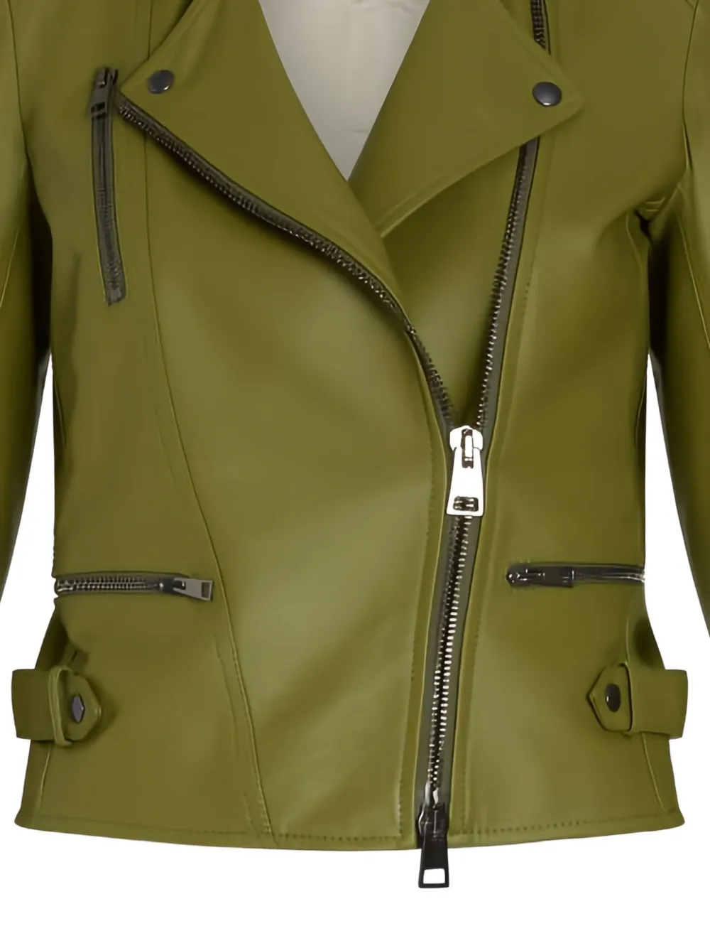Simonetta Ravizza zip-front biker jacket | Biker Jackets | Image 2