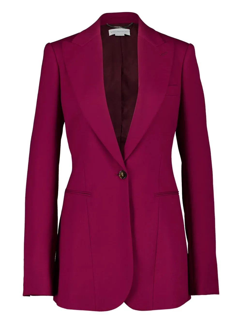 Stella McCartney single-button blazer Roze