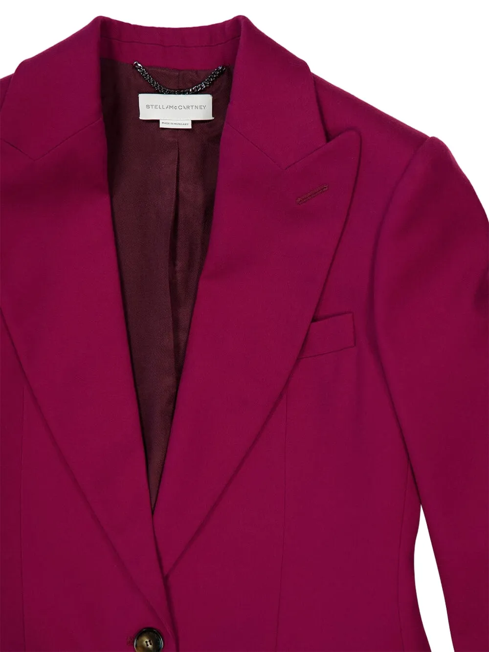 Stella McCartney single-button blazer Roze