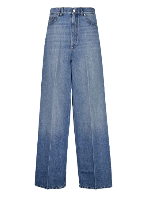 Stella McCartney logo-patch jeans