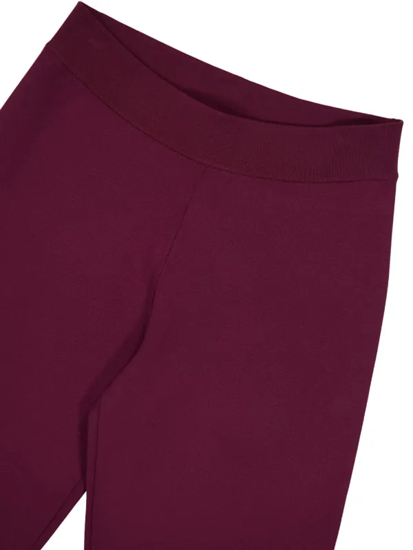 STELLA MCCARTNEY ニットパンツ Stella McCartney ファインニット パンツ | レッド | FARFETCH JP