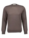 Piacenza Cashmere virgin wool jumper - Brown