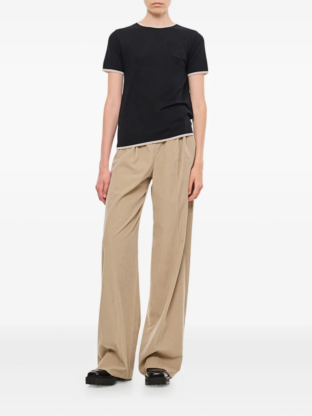 Max Mara Lerici geplooide broek - Beige