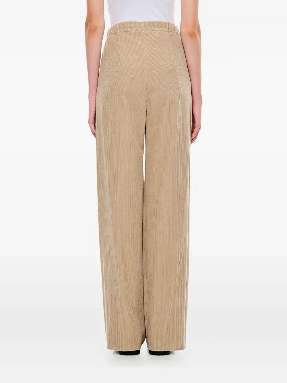 Max Mara Lerici geplooide broek Beige