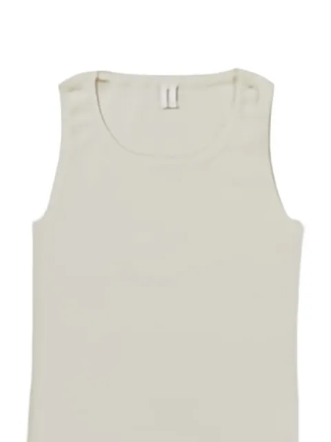 extreme cashmere ribbed tank top