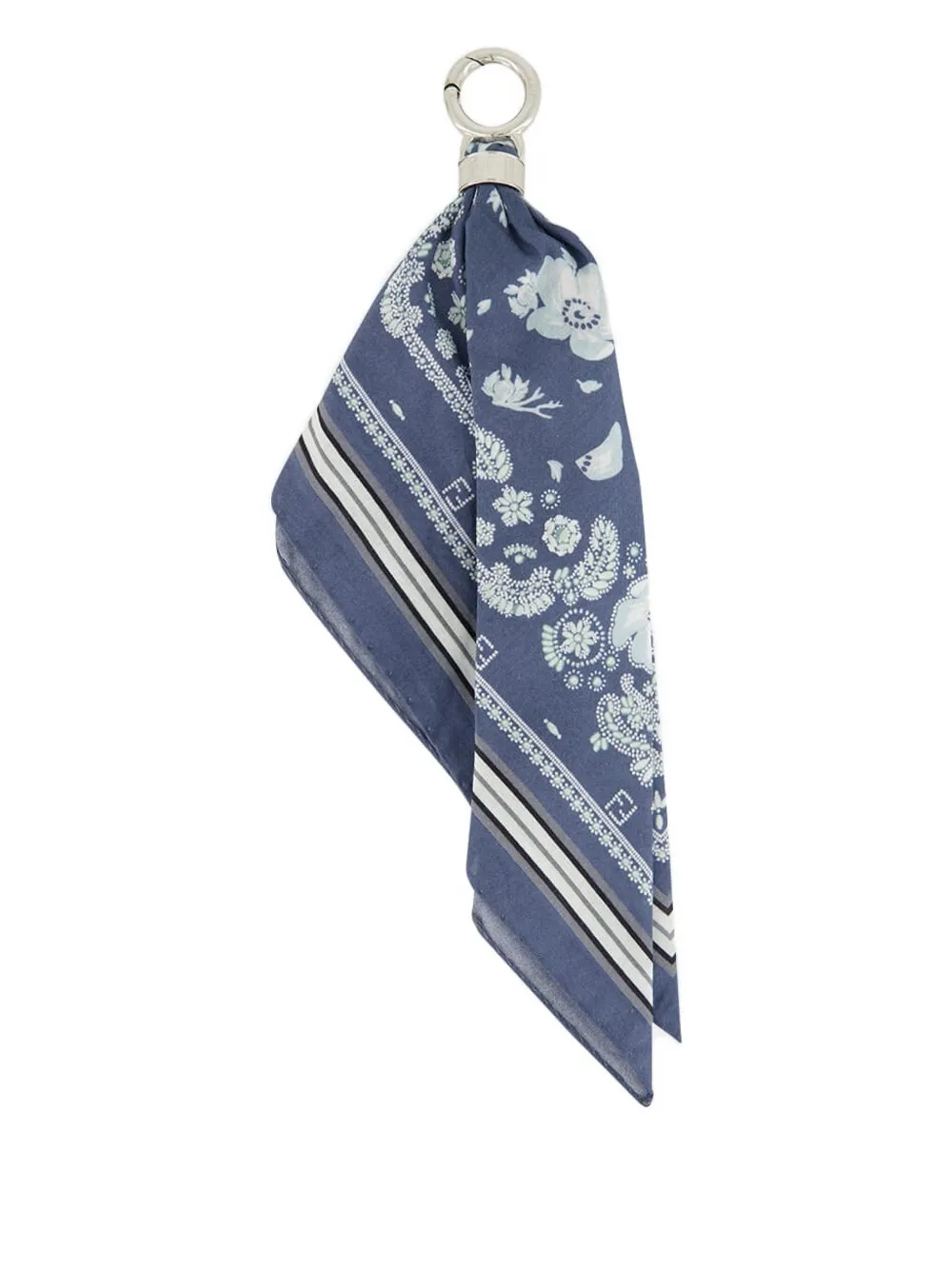 bandana-charm cotton keyring
