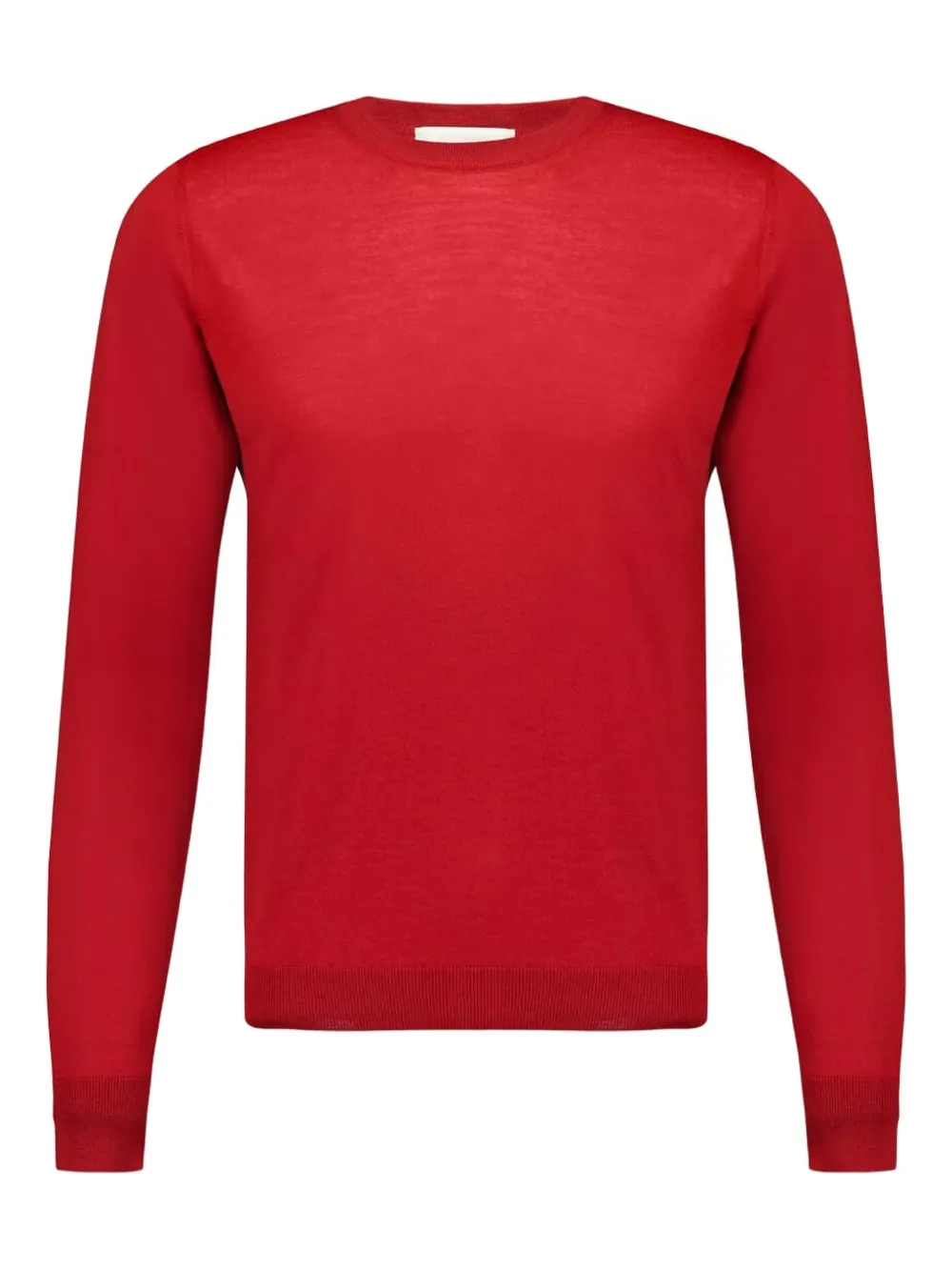 Piacenza Cashmere crew-neck wool sweater | Red | Image 1