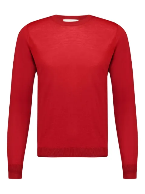 Piacenza Cashmere crew-neck wool sweater