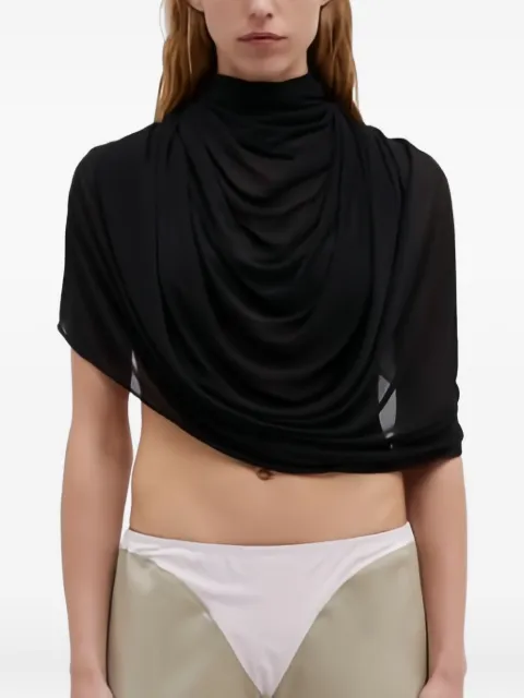 Christopher Esber draped neckline top