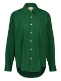 Marrakshi Life button-down cotton shirt - Green
