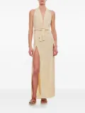 Caravana Hera V-neck maxi dress - Neutrals