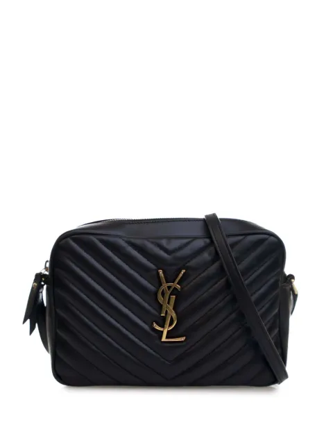 Saint Laurent Pre-Owned 2011-2024 Matelasse Leather Monogram Lou Camera Bag crossbody bag