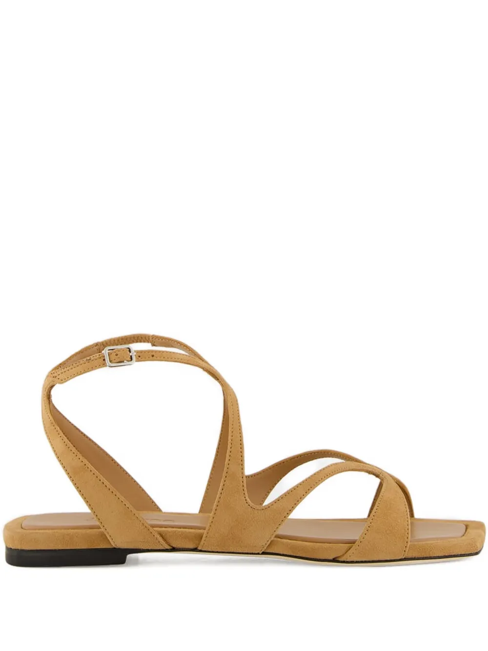 Jimmy Choo Ayla strap flat sandals Brown