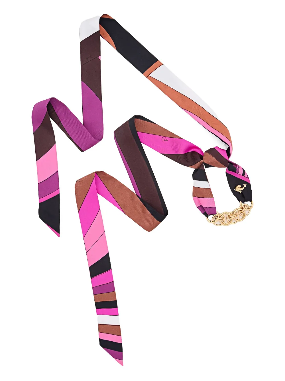 PUCCI Iride-print bracelet - Rosa