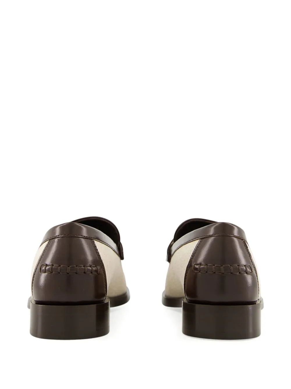 Ferragamo Maryan Gancini-detail loafers White