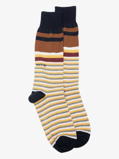 Marni striped cotton socks