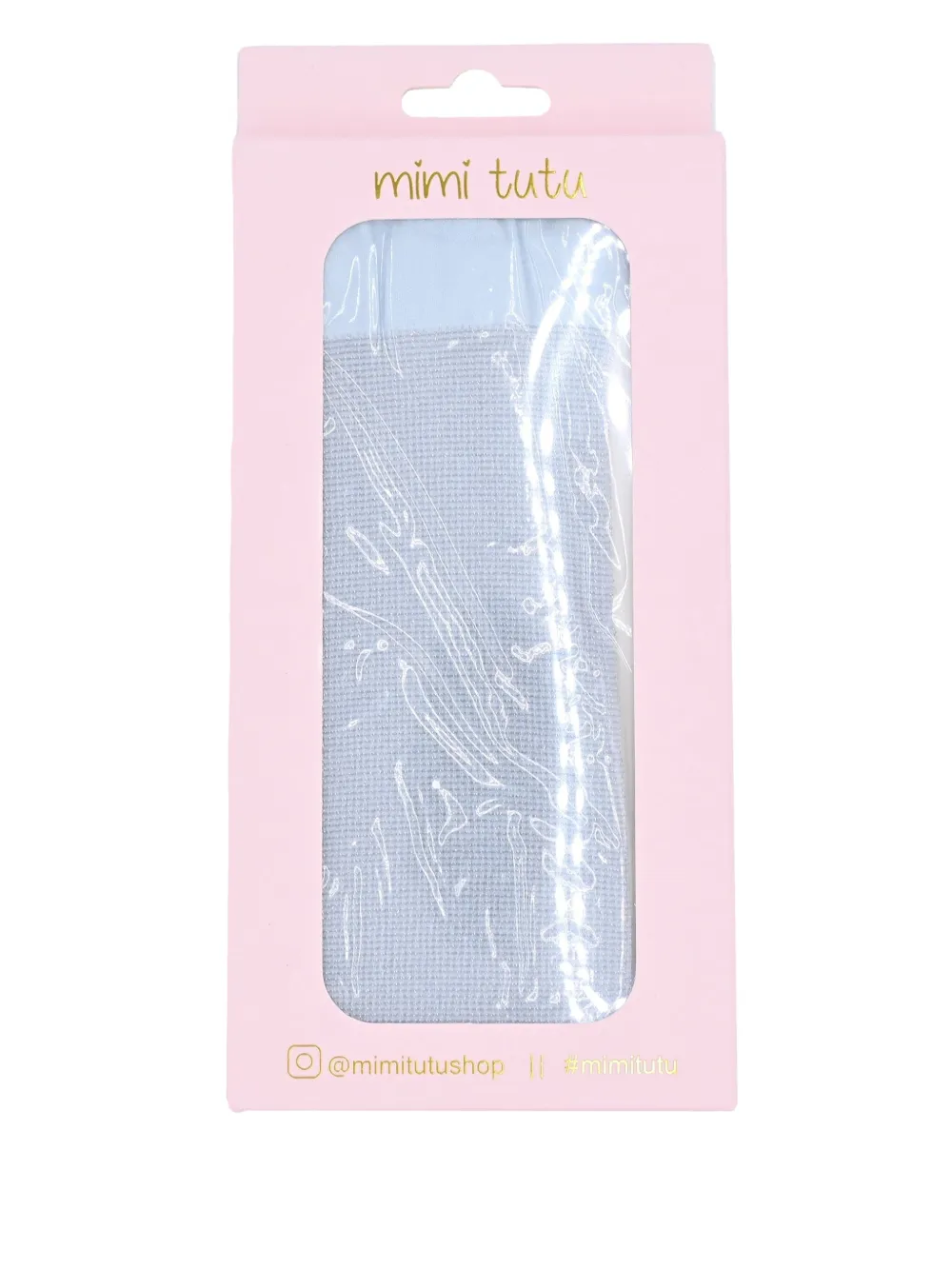 Mimi Tutu Gebreide panty met glitters Zilver