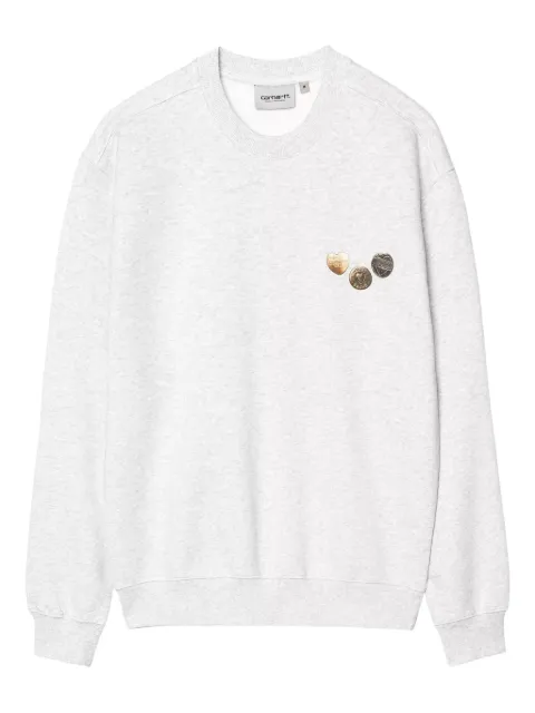 Carhartt WIP Button crew-neck sweatshirt