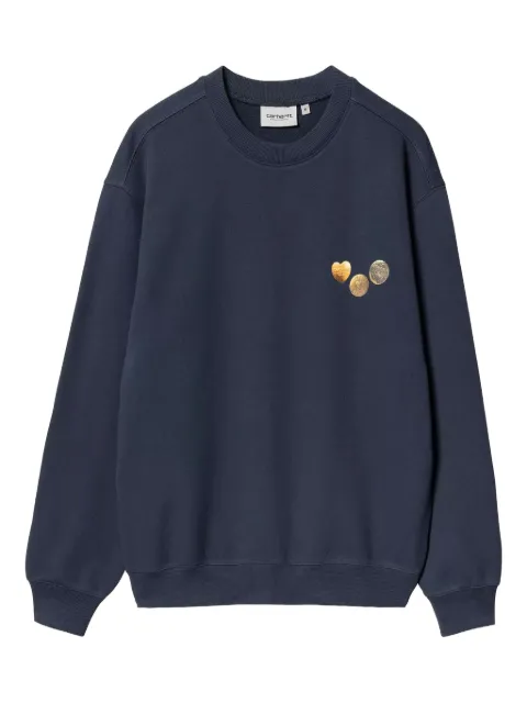 Carhartt WIP Button graphic-print sweatshirt