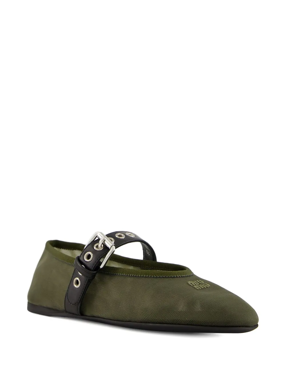 Miu Miu buckle-fastening ballet flats | Image 2