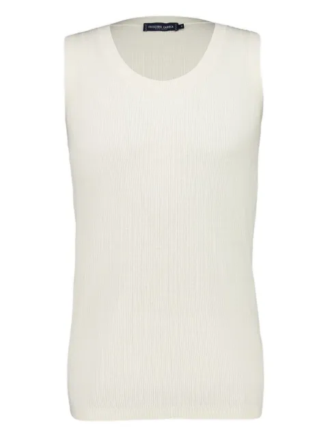 Frescobol Carioca Prado ribbed cotton-blend vest