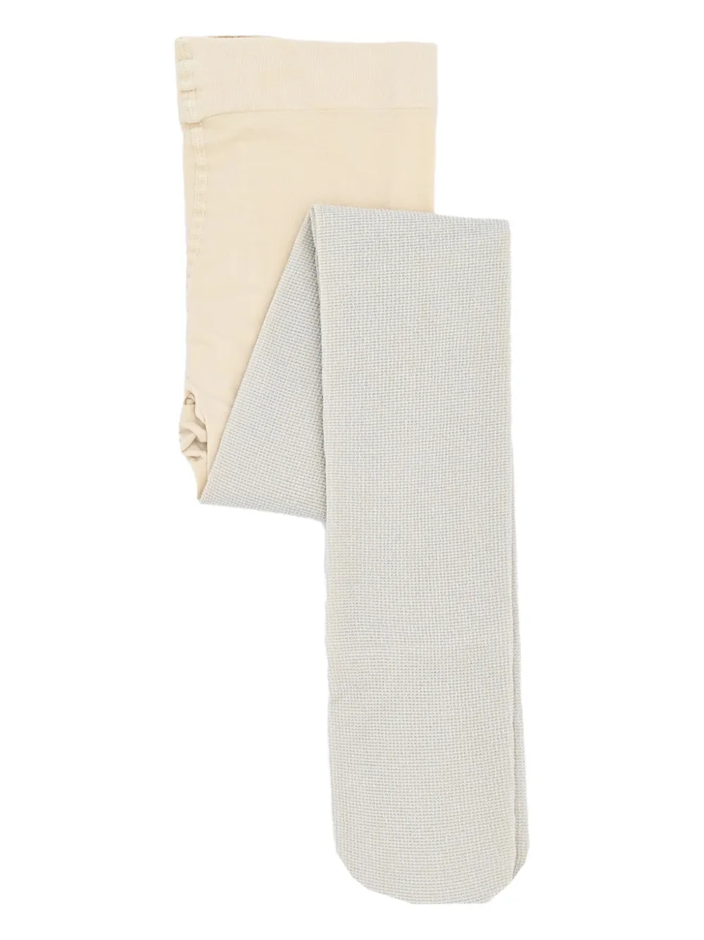 Mimi Tutu Gebreide panty met glitters Beige