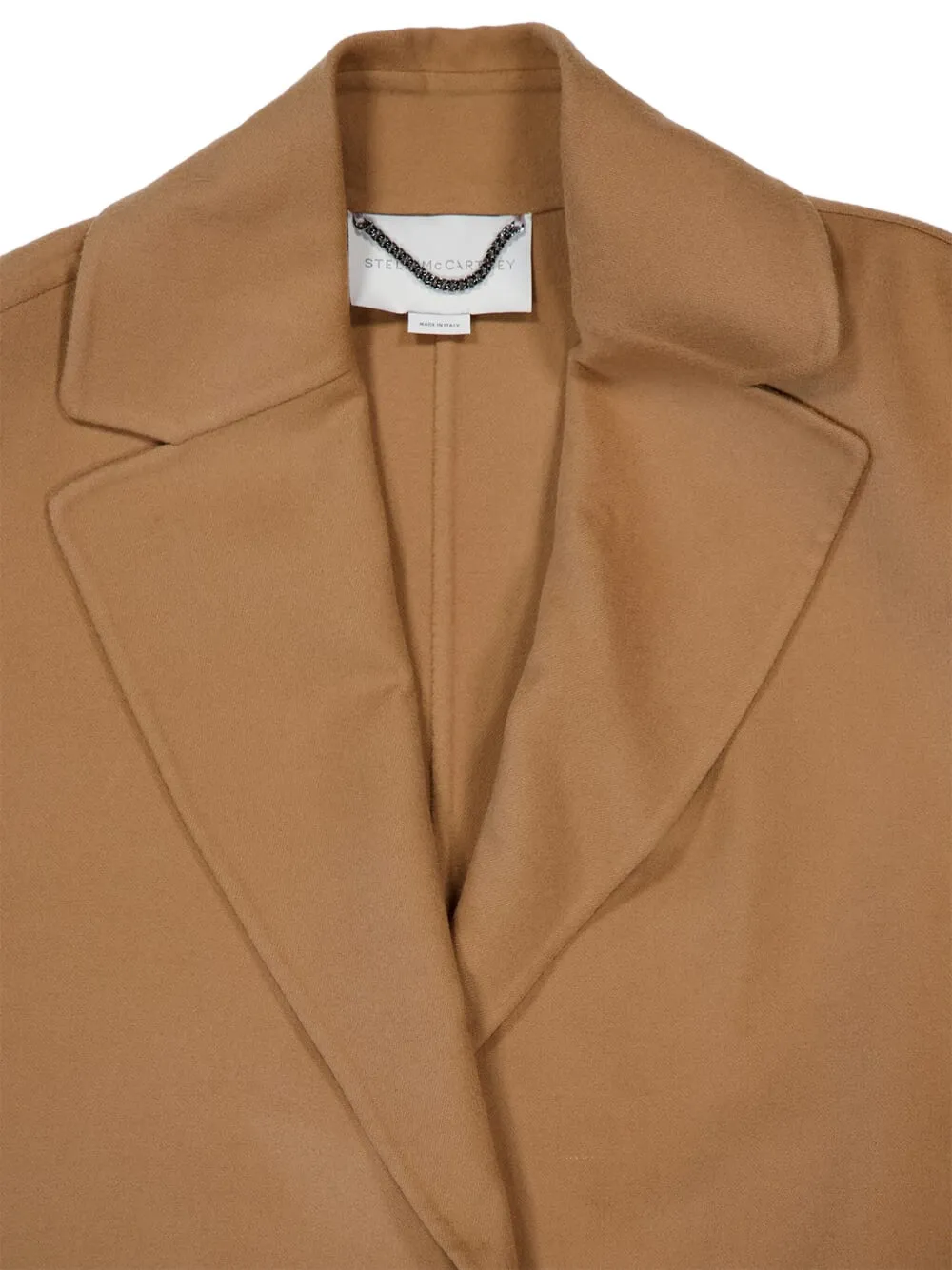 Stella McCartney Gewikkelde jas Beige