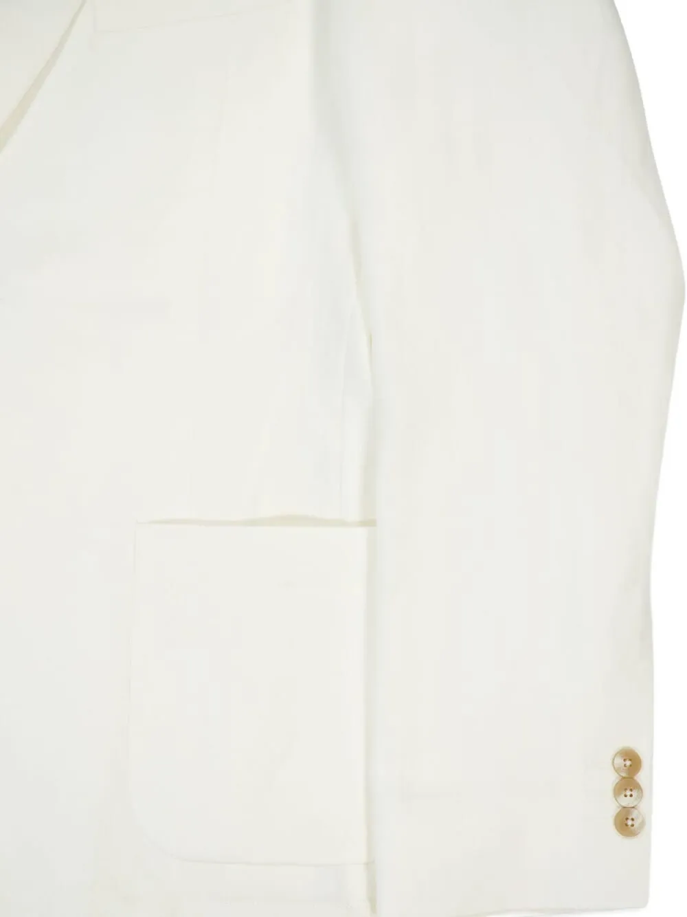 Frescobol Carioca Linen Blazer In White