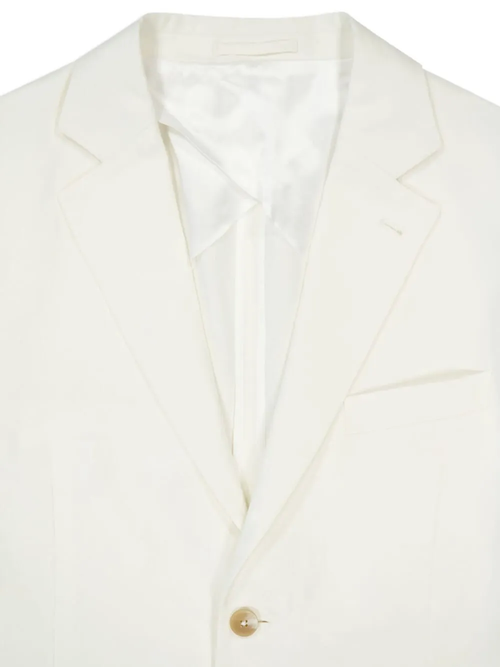 Frescobol Carioca Linen Blazer In White