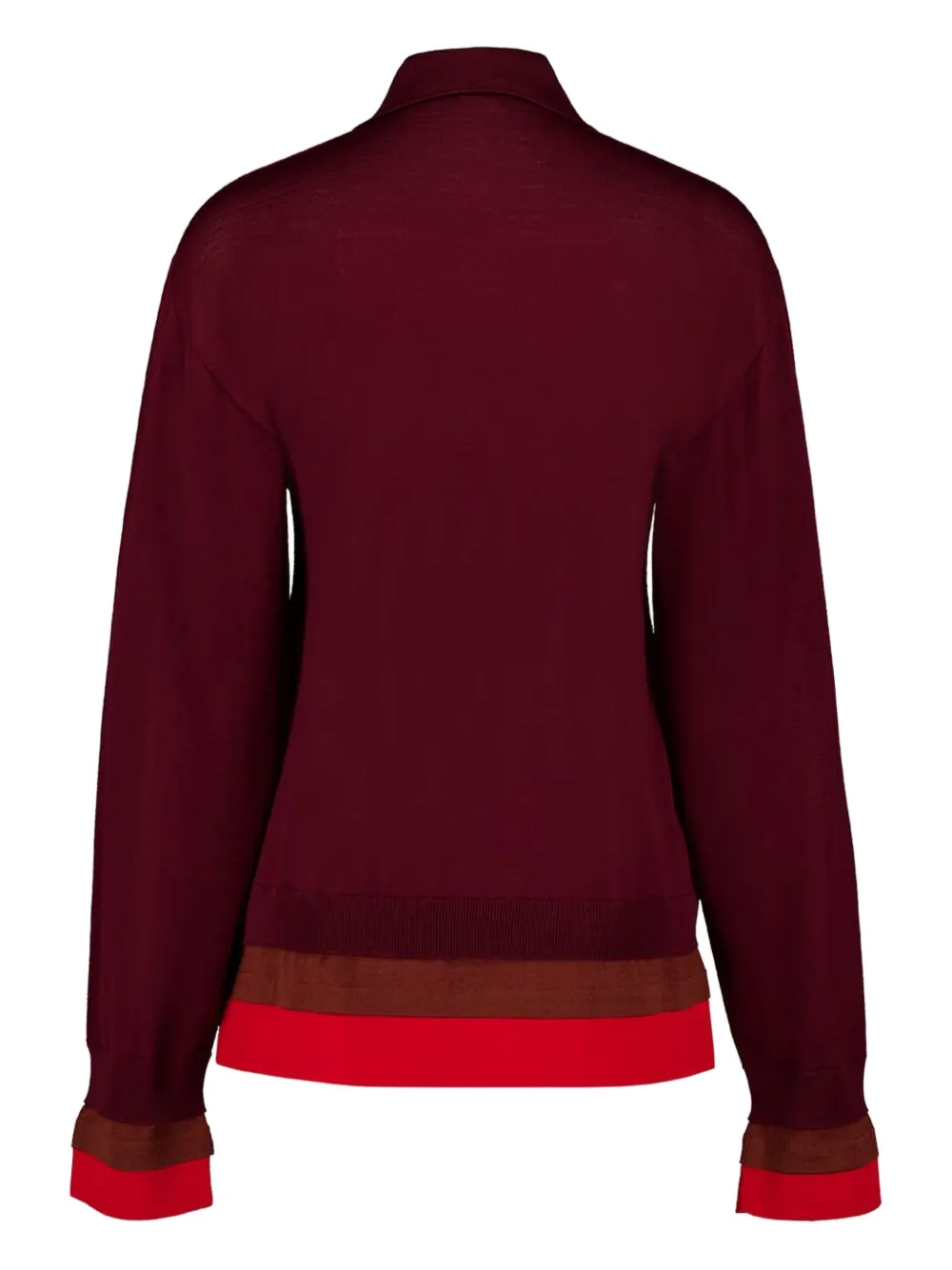 Stella McCartney layered polo-neck top | Polo Tops | Image 2