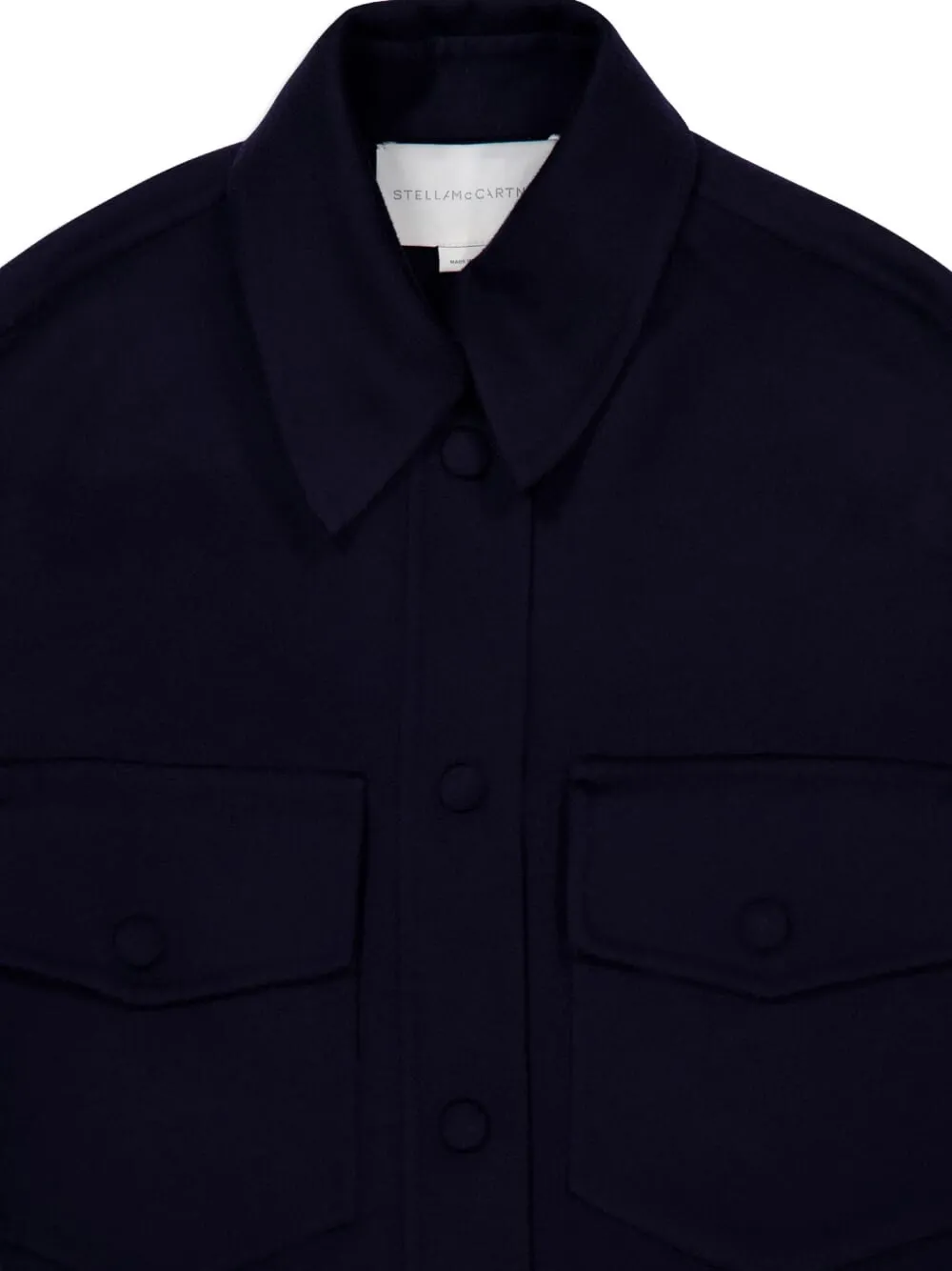 Stella McCartney Wollen blouse Blauw