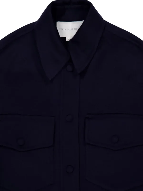 STELLA McCARTNEY⭐︎切り替えシャツ Stella McCartney シャツ | ブルー | FARFETCH JP