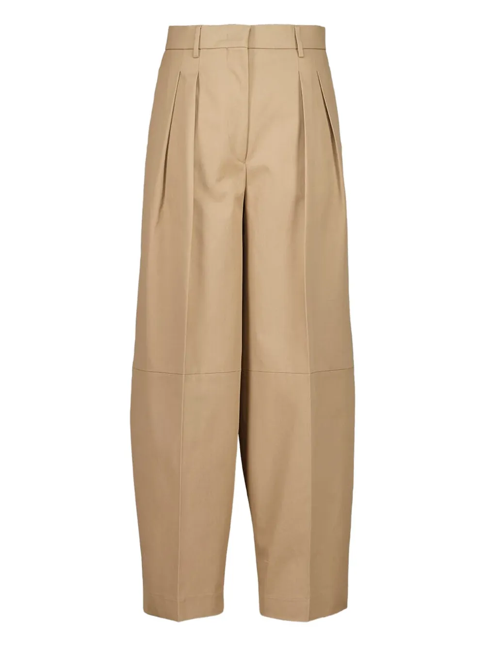 Altuzarra Dash geplooide barrel broek Beige