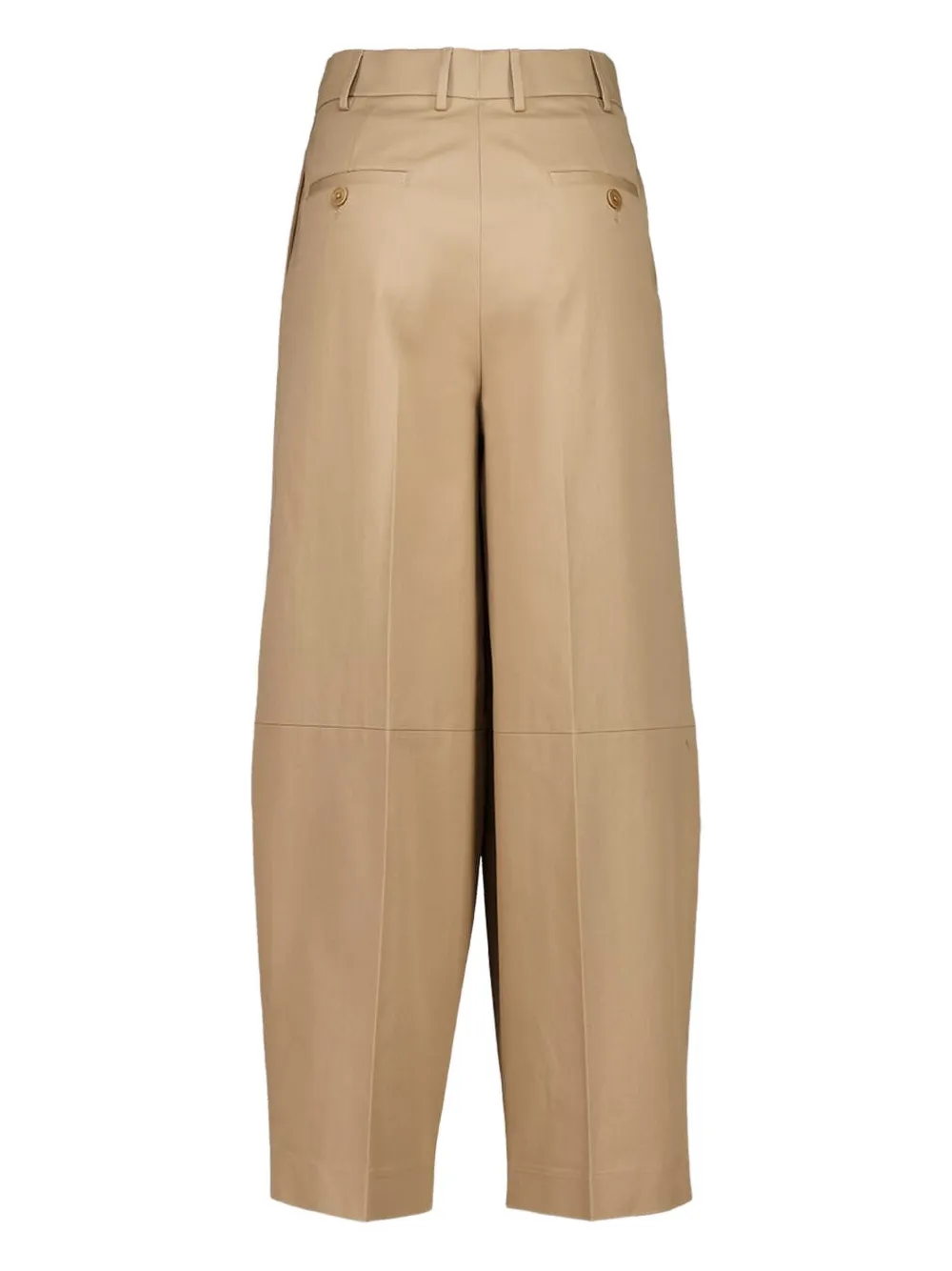 Altuzarra Dash geplooide barrel broek Beige