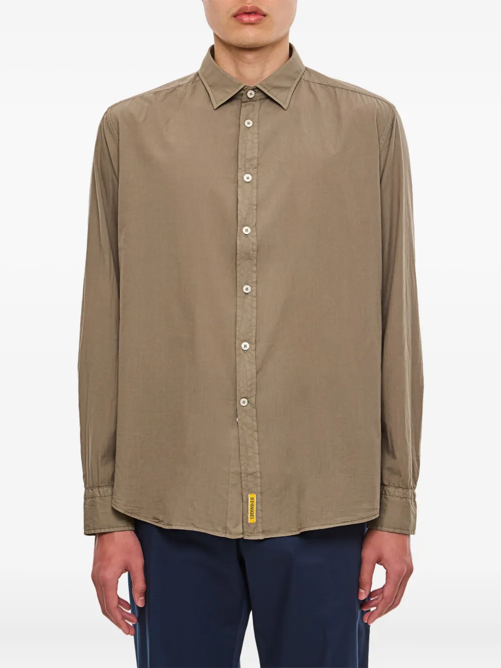 B.D. Baggies branded-label button-fastening shirt | Brown | Image 1