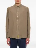 B.D. Baggies branded-label button-fastening shirt - Brown