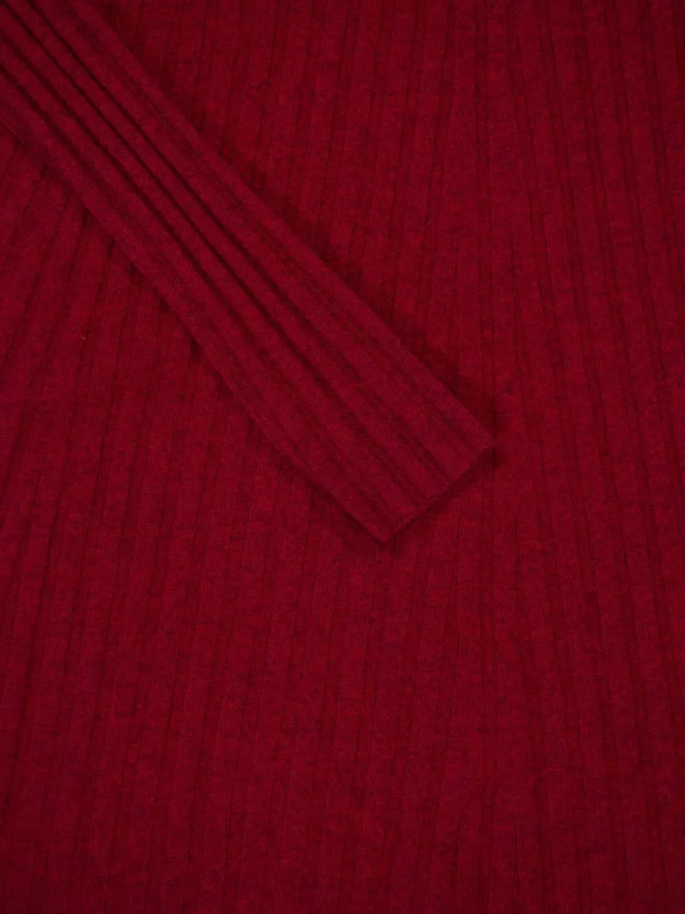 Altuzarra Gia Ribbed Maxi Dress In Red