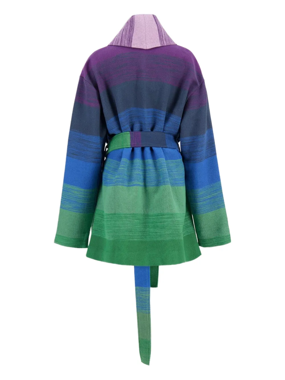 Marrakshi Life stripe-pattern belted cardigan | Cardigans | Image 2
