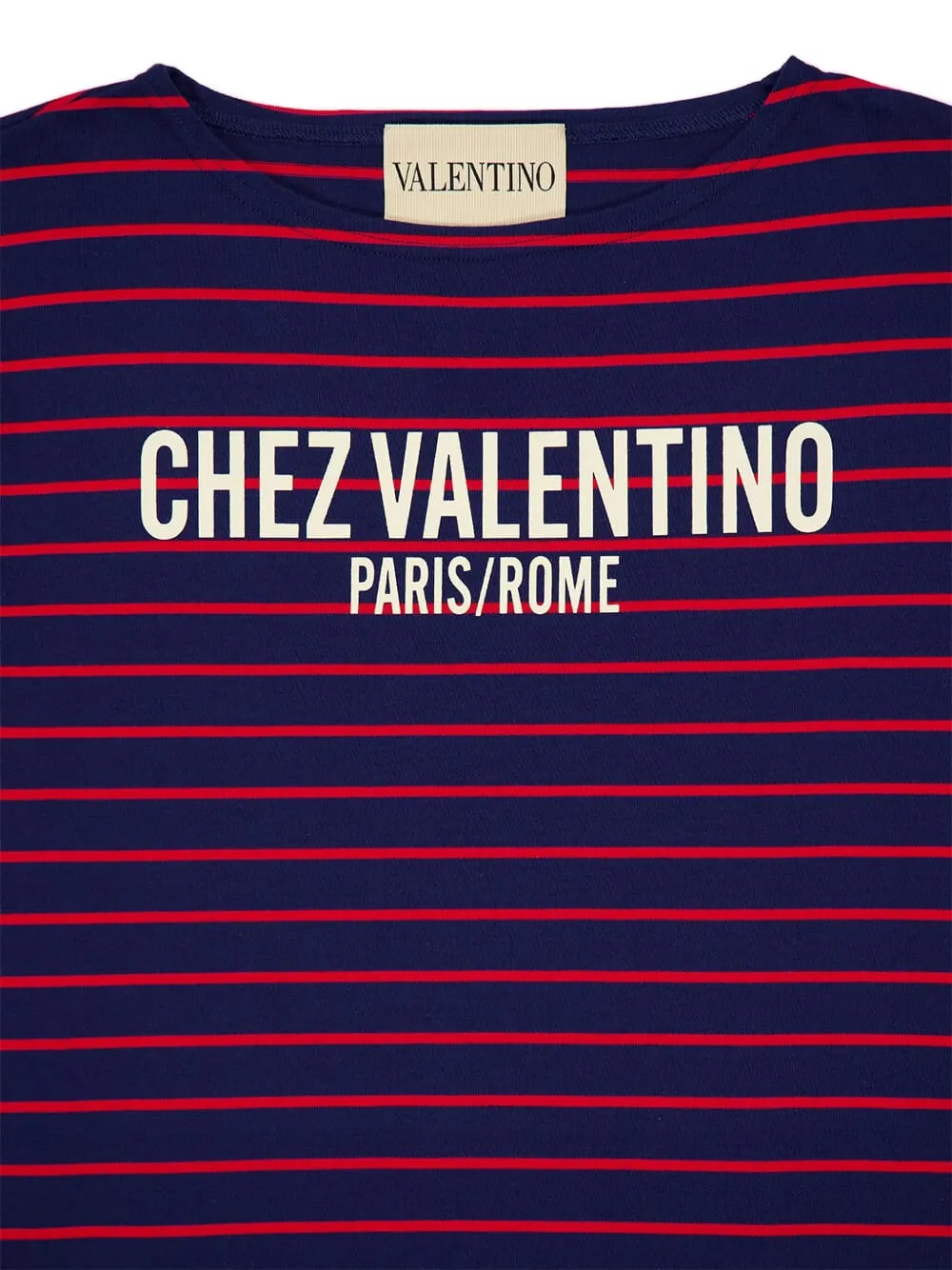 Valentino Garavani T-shirt met logoprint Blauw