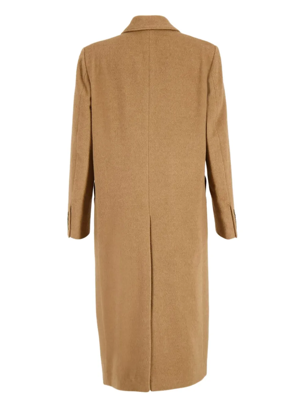  Blazé Milano Mylius Buttoned Coat - Brown 