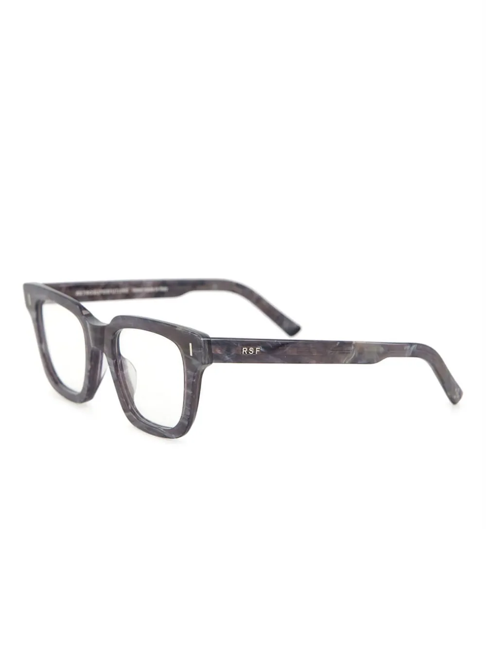 Retrosuperfuture marble-effect square glasses | Braun | Image 1