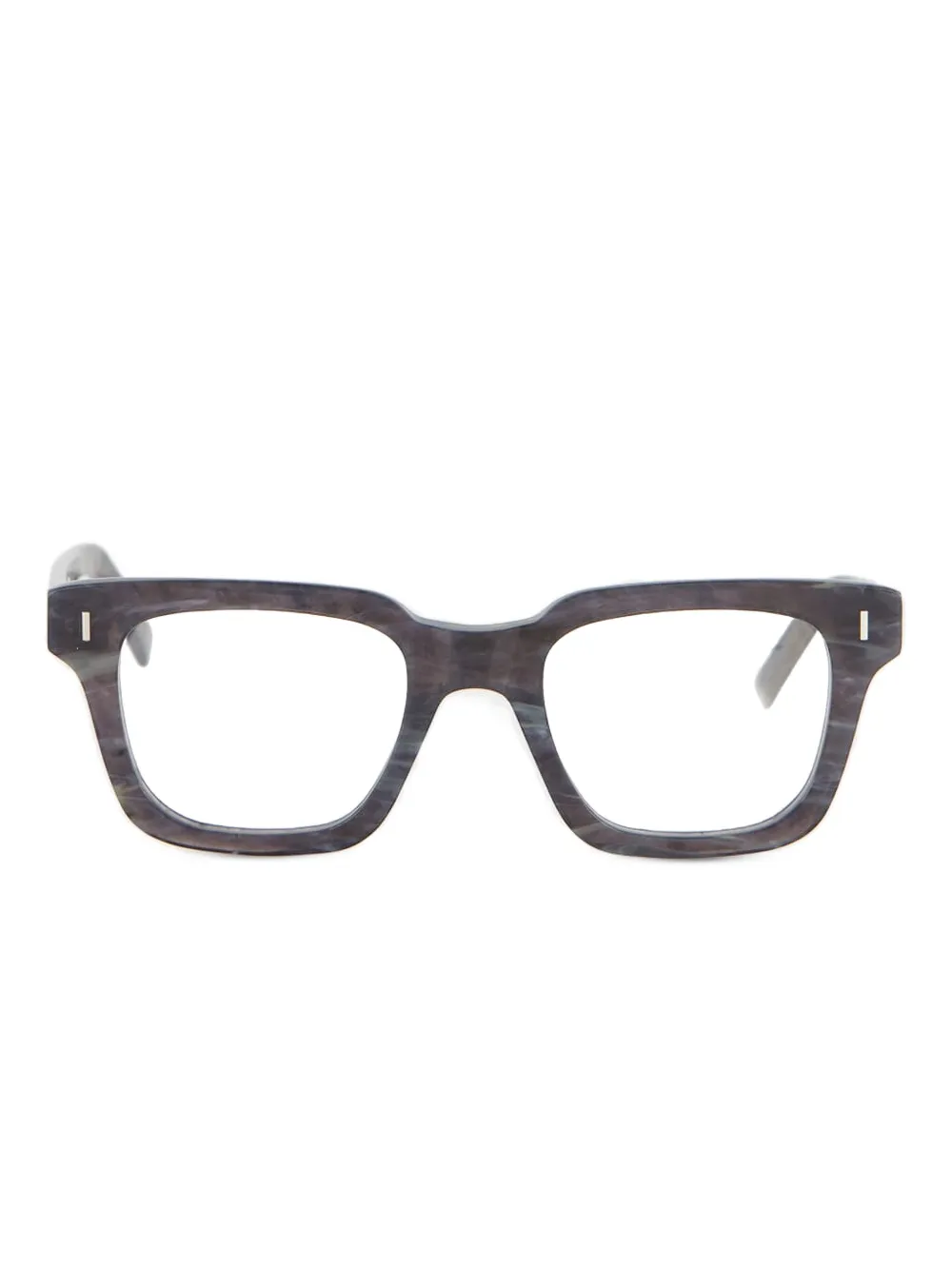 Retrosuperfuture Bril met vierkant montuur Bruin