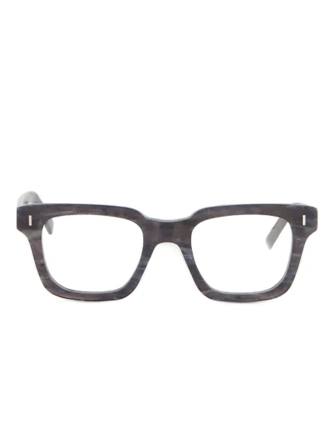 Retrosuperfuture marble-effect square glasses