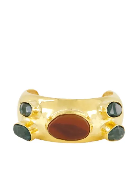 PAULA gemstone-embellished cuff bracelet