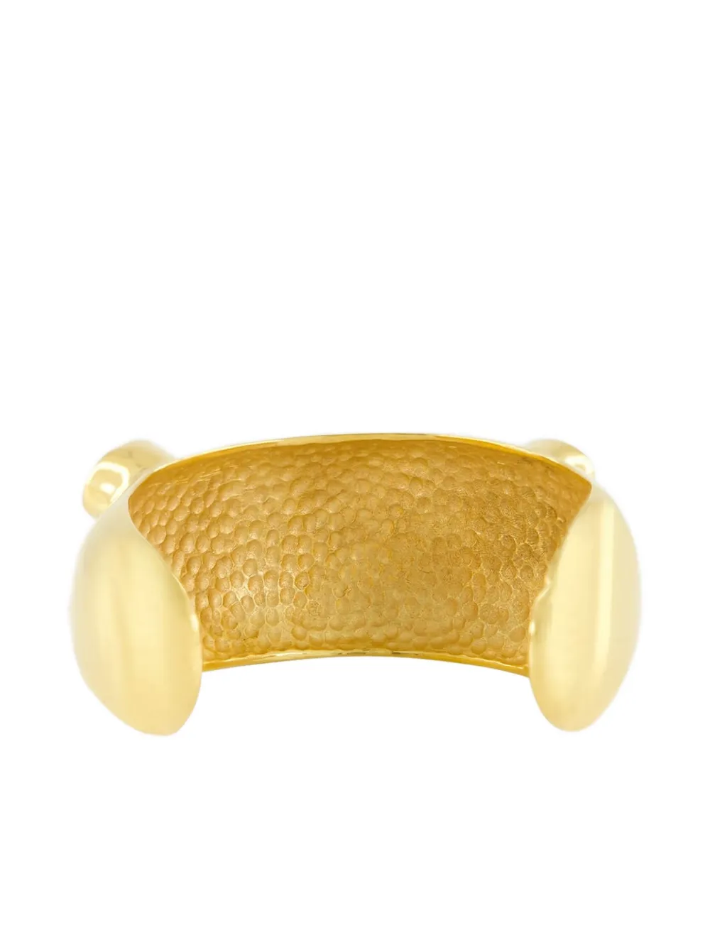 PAULA gemstone-embellished cuff bracelet - Goud