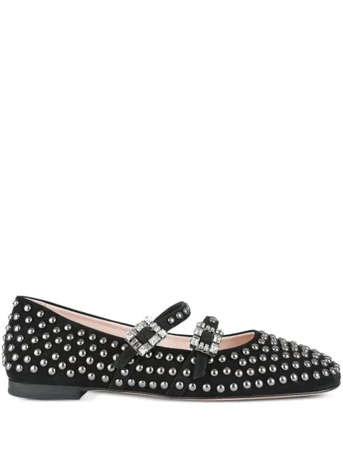 Roger Vivier flats con apliques