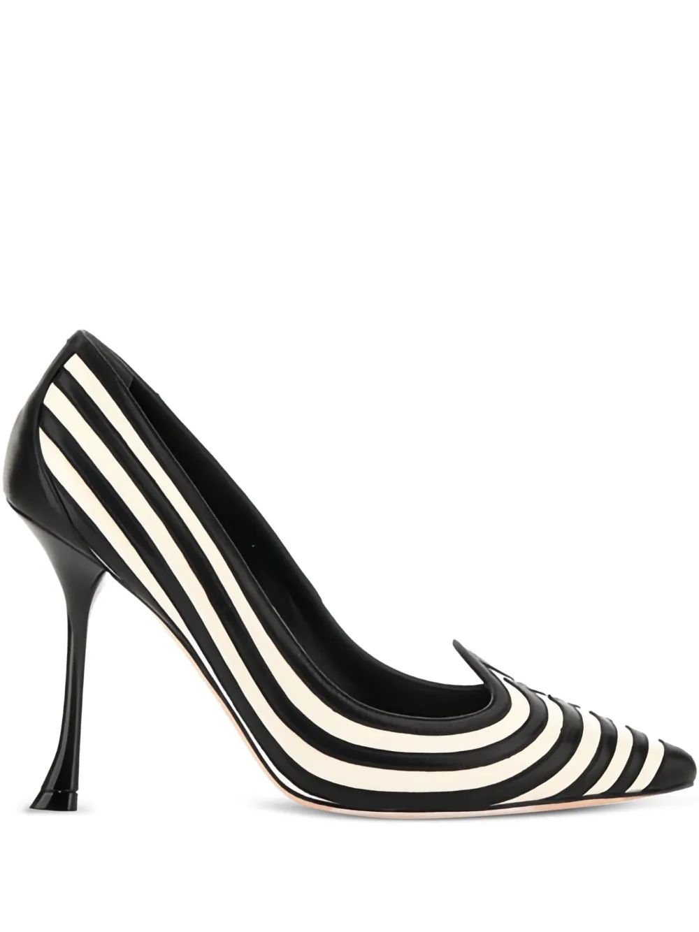 Roger Vivier 10mm stripe-detail pumps | Heeled Pumps | Image 2