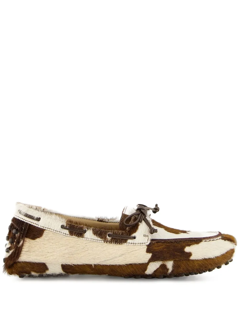 Driver calf-hair loafers
