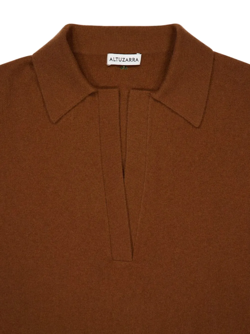 Altuzarra Trui met V-hals Bruin